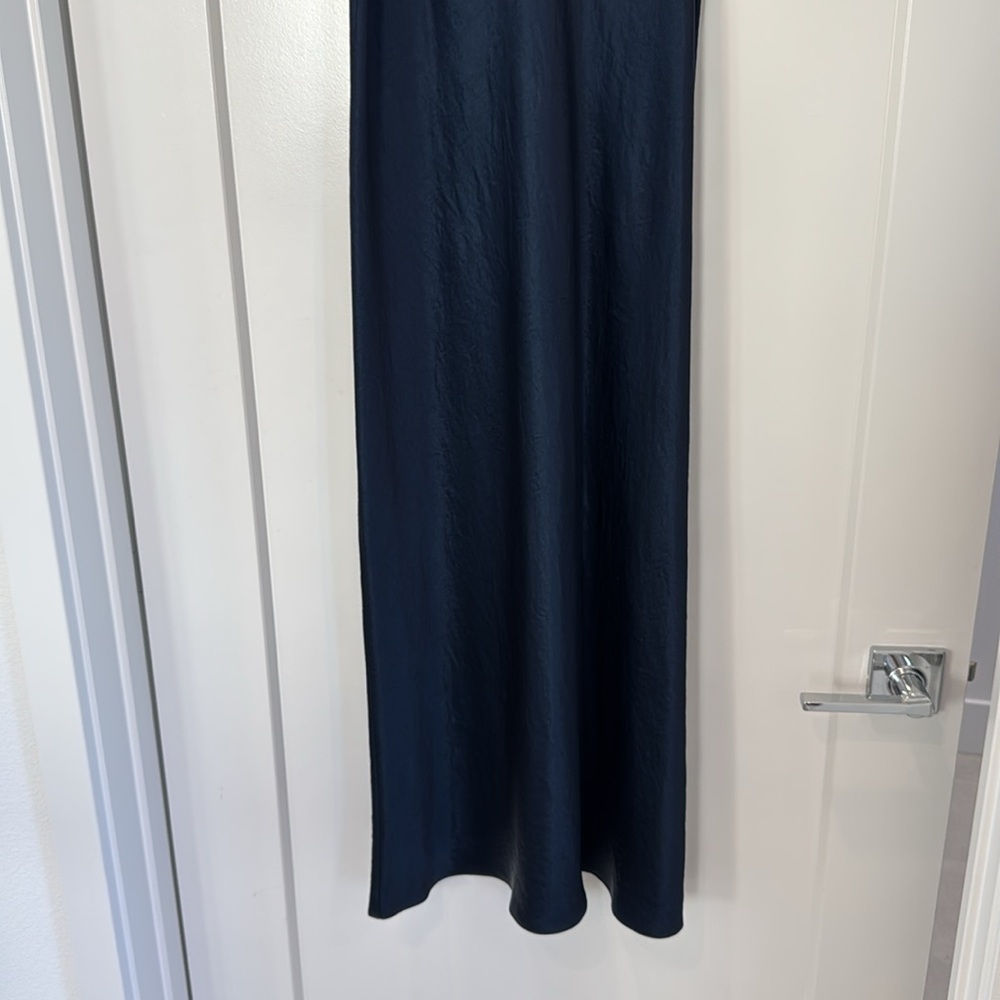 Vince navy satin Slip Dress - Picture 3 of 5